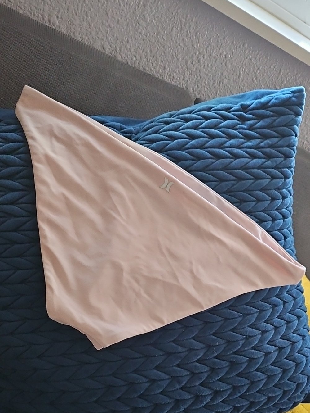 Hurley Light Pink Triangle Bikini Bottoms